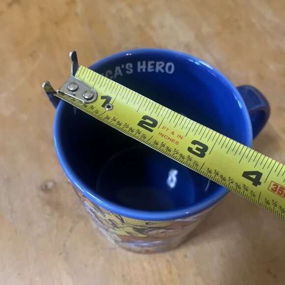 Superman Coffee Mug "America's Hero" 16 Oz DC Comics Cup Jumbo Cup - Picture 7 of 8